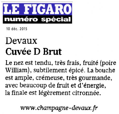 Le Figaro - Cuvée D